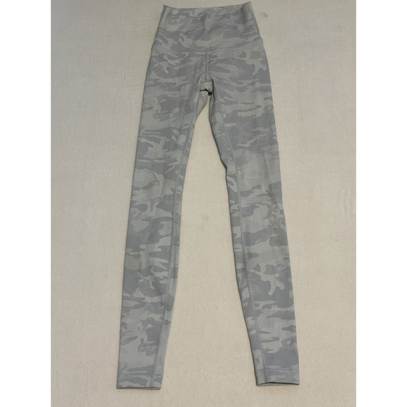 lululemon athletica Gray Camo Leggings - Picture 1 of 6